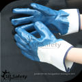 SRSAFETY blaue Industrie Nitril Handschuhe Schwerlast Handschuhe